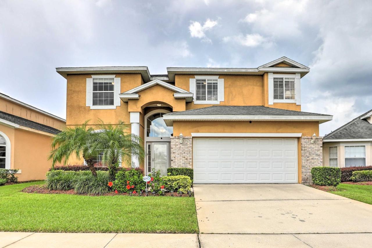 Colorful Family Villa With Game Room, 8 Mi To Disney Kissimmee Exterior photo