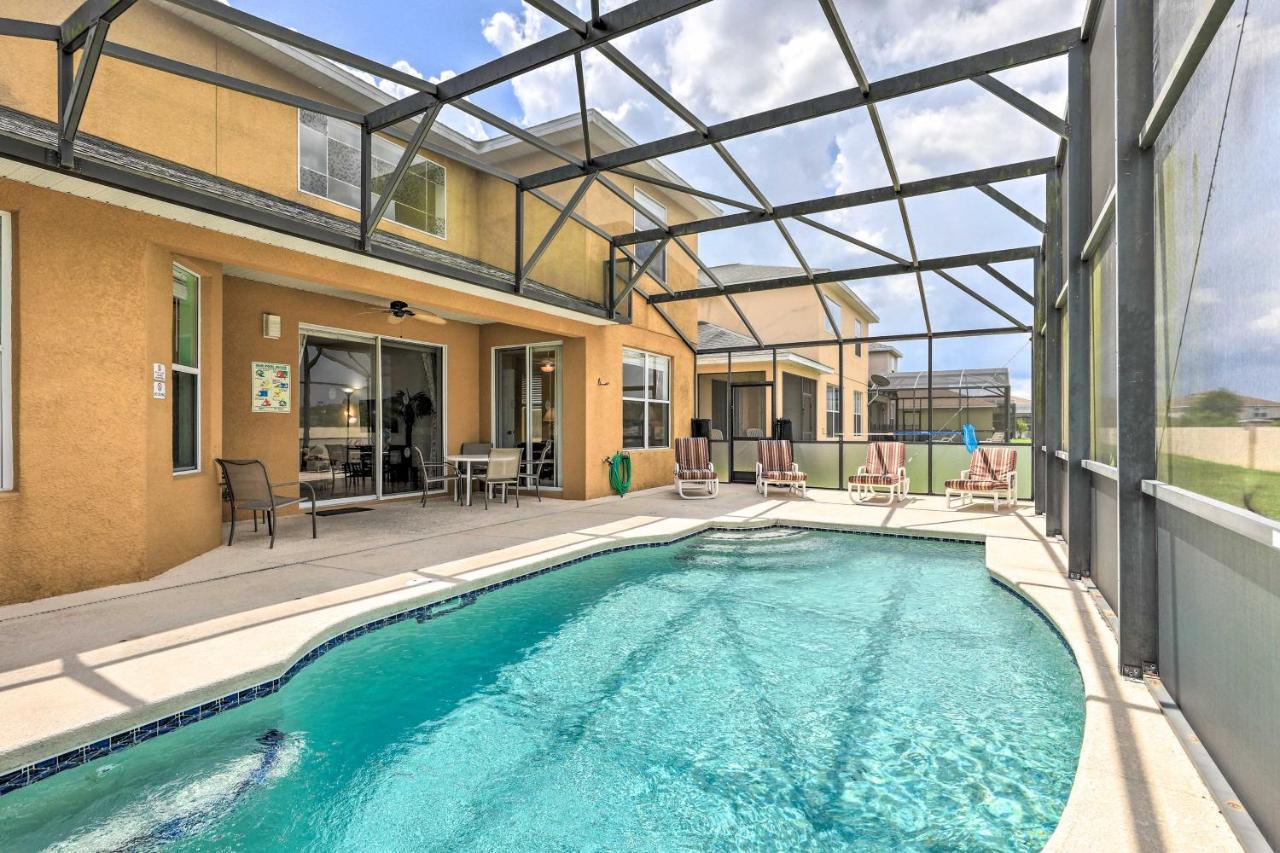 Colorful Family Villa With Game Room, 8 Mi To Disney Kissimmee Exterior photo